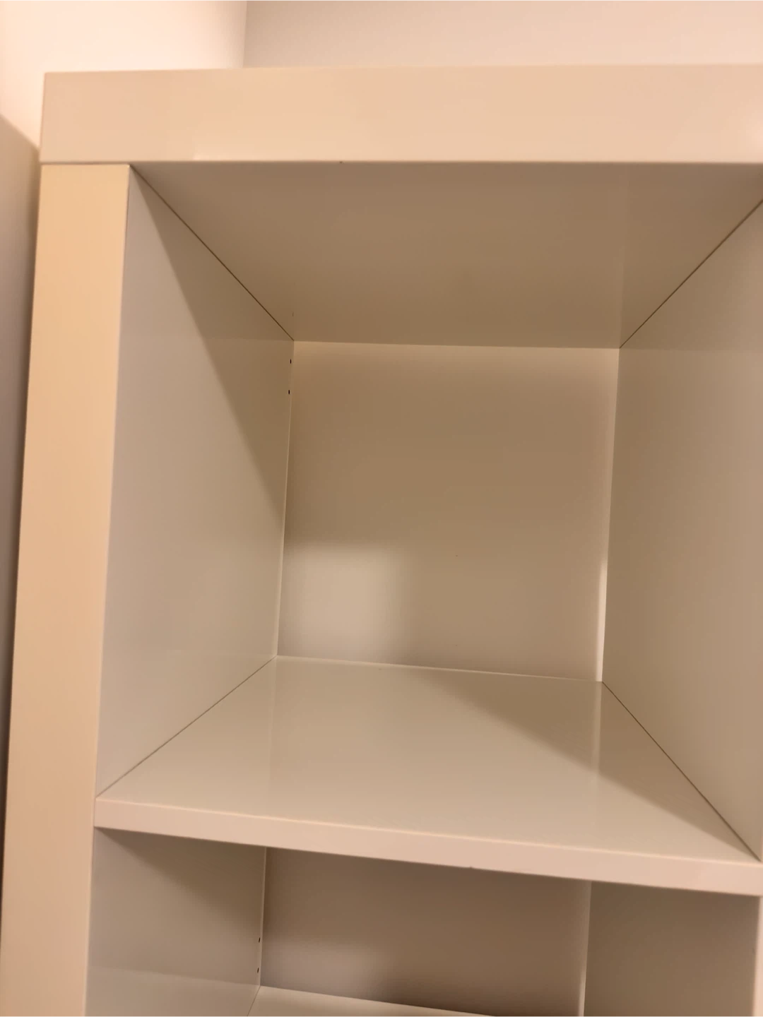 IKEA KALLAX shelving unit in white - photo 4