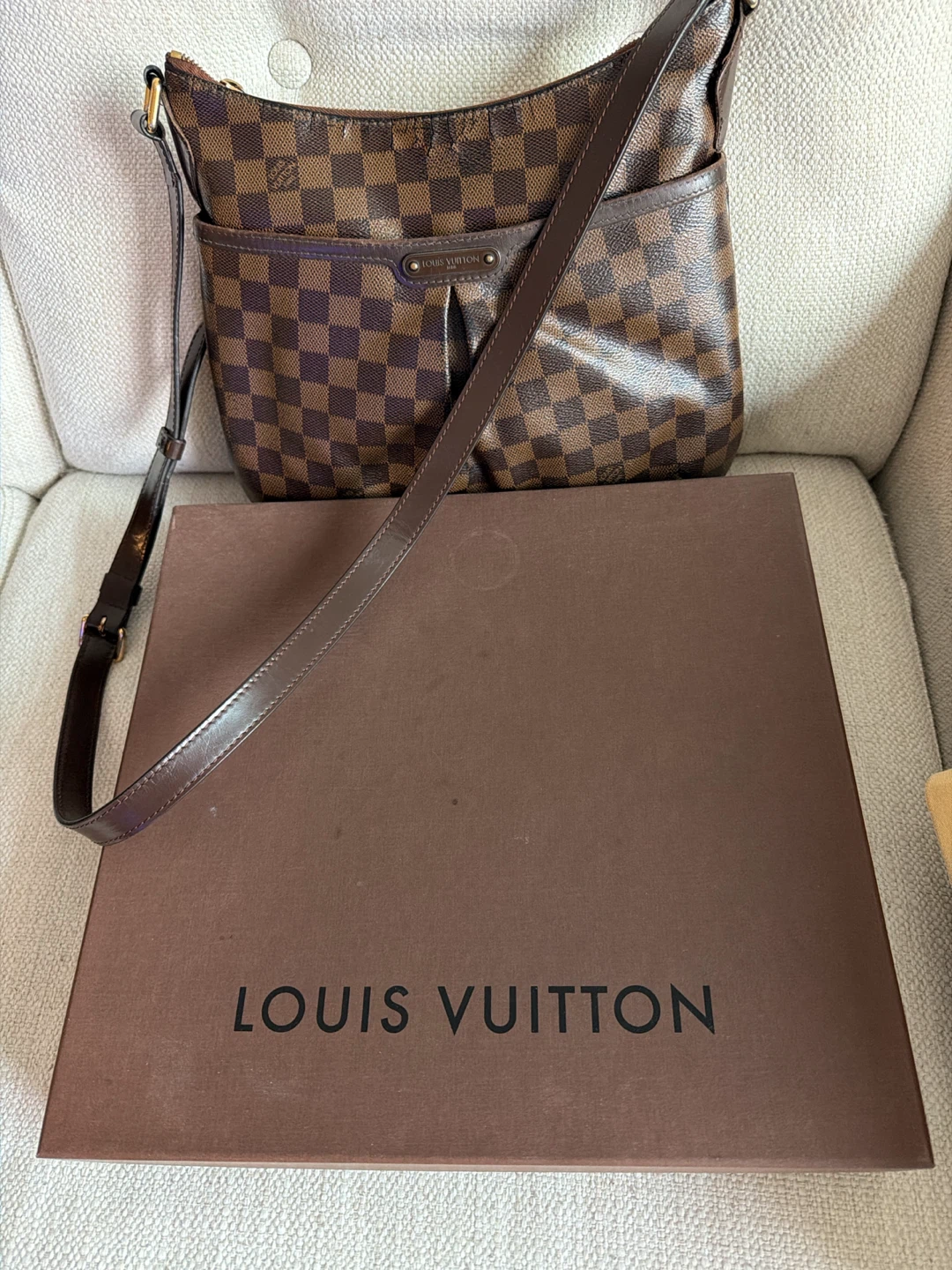 Louis Vuitton Damier Ebene Bloomsbury PM bag