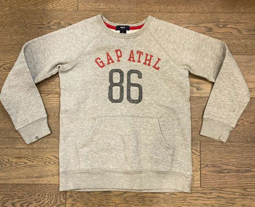EUC: GapKids Athletic 86 Sweatshirt 6-7 yrs *BACK TO SCHOOL*