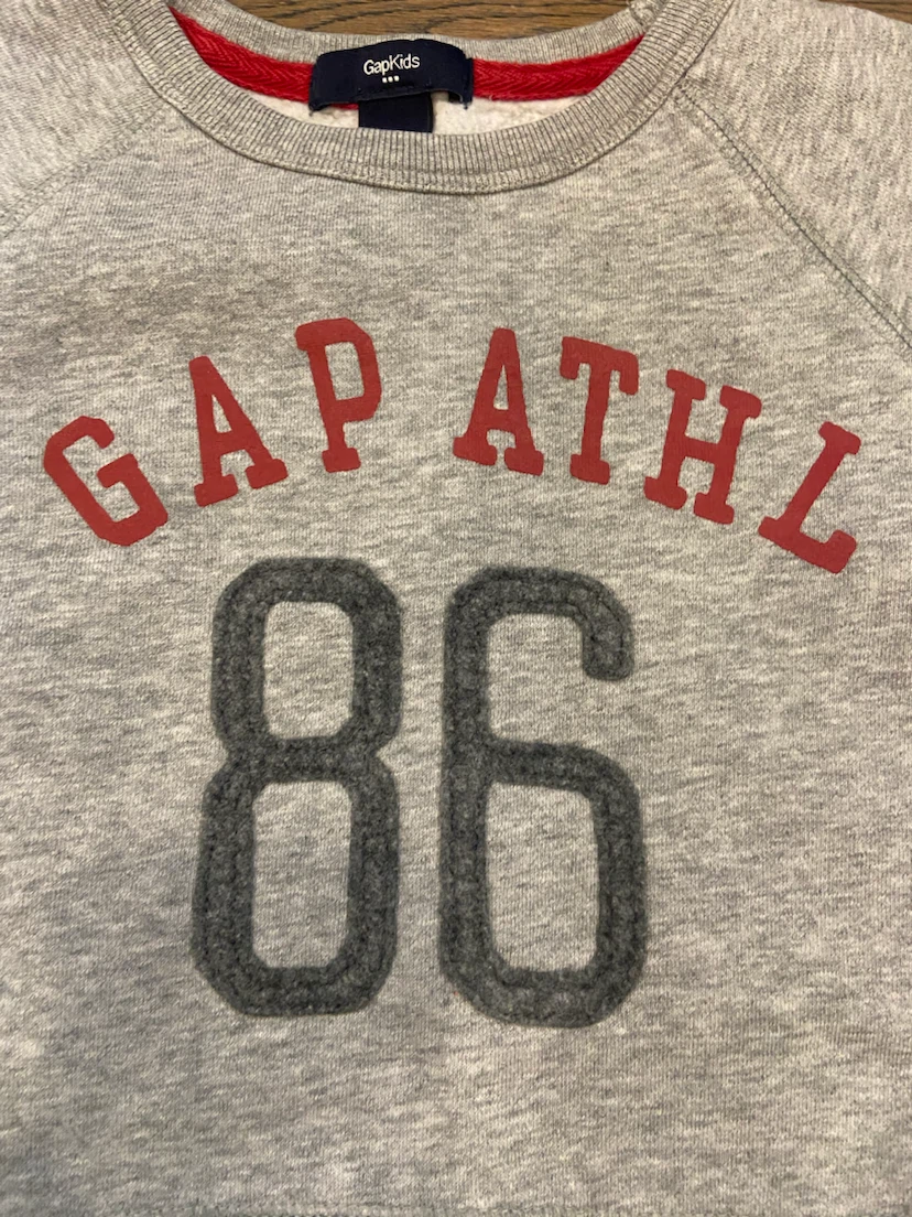EUC: GapKids Athletic 86 Sweatshirt 6-7 yrs *BACK TO SCHOOL* - photo 4