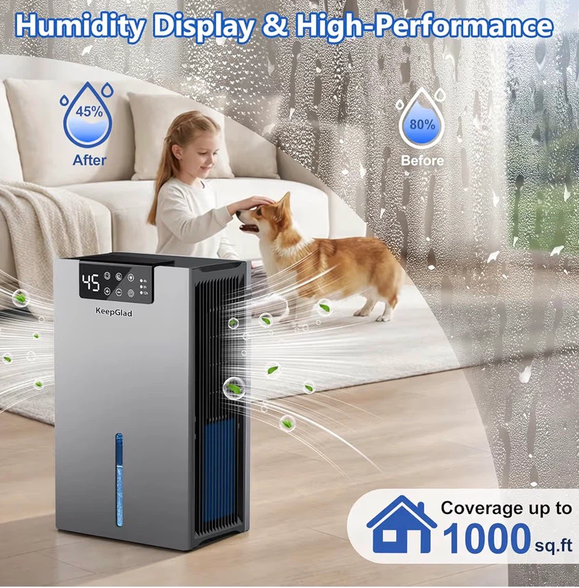 KeepGlad Dehumidifier - 1000 sq.ft Coverage - photo 2
