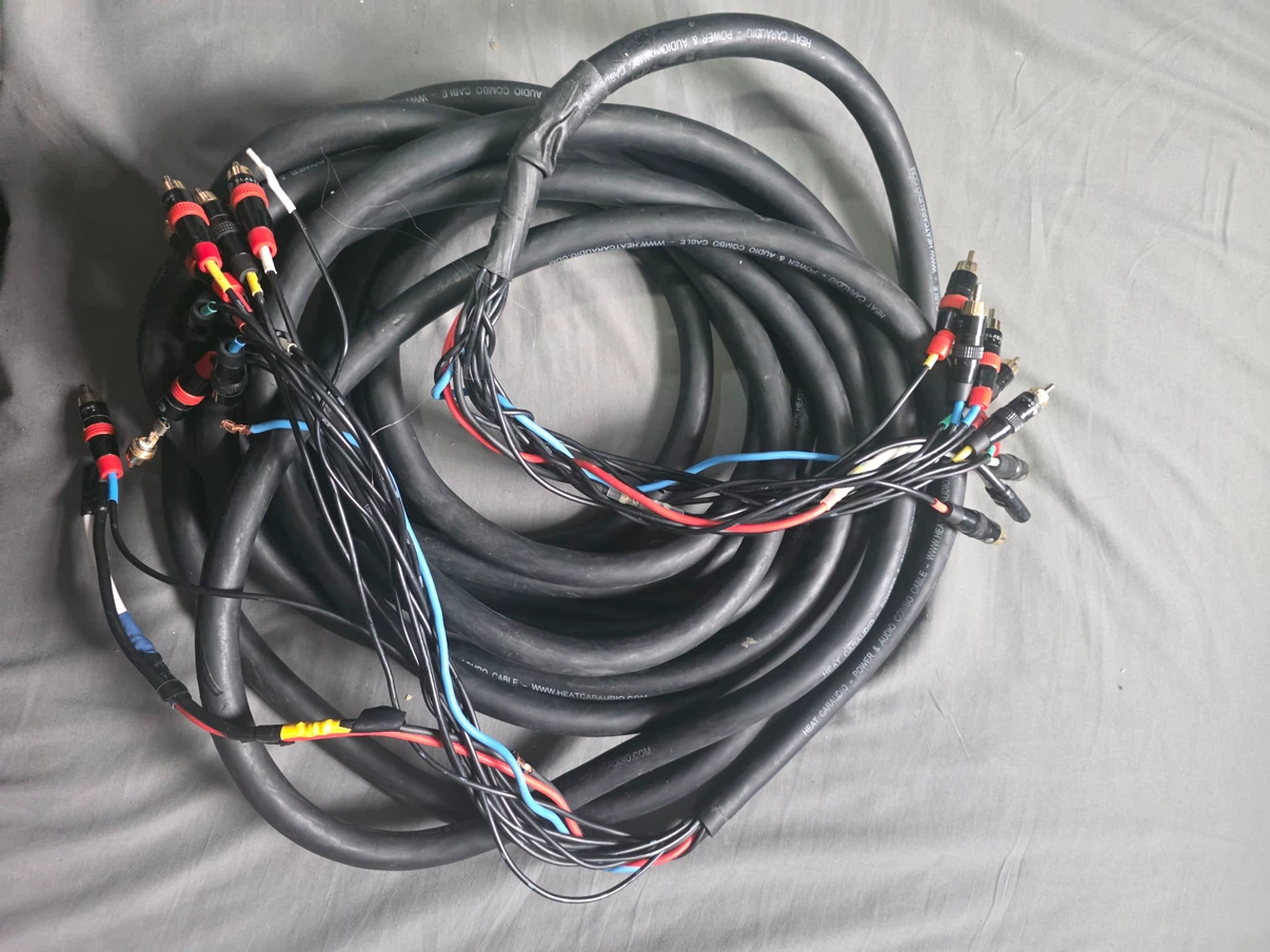 Medusa Heat Caraudio Power and Audio Combo Cable