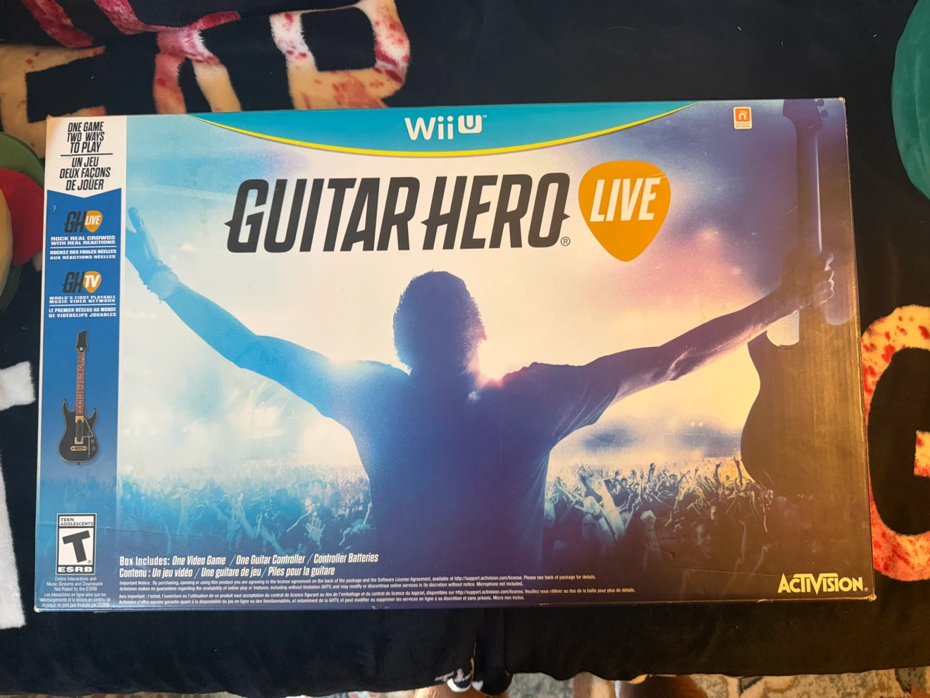 Guitar Hero Live for Wii U no dongle