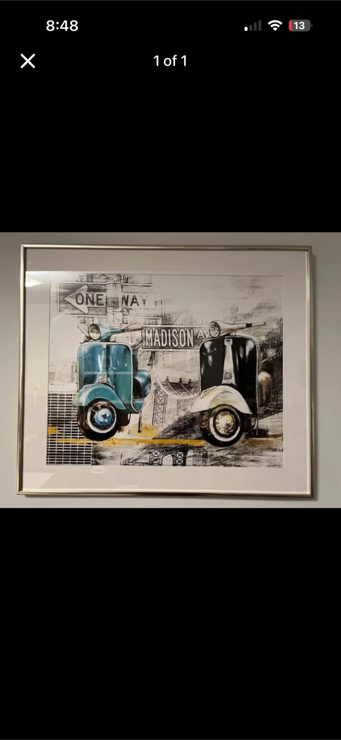 CUSTOM Madison AVE NYC Graffiti Print Art