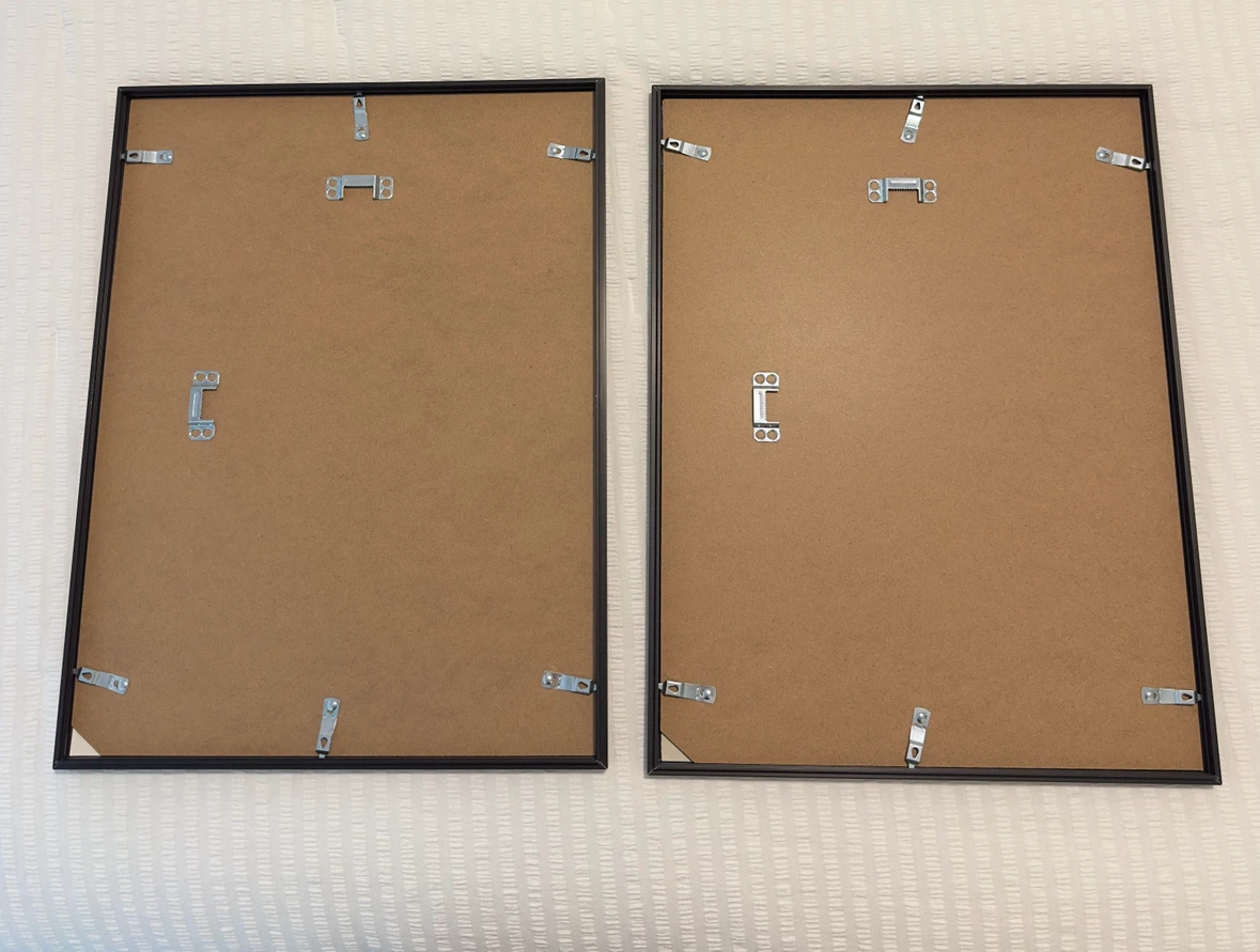 2 IKEA LOMVIKEN Black Picture Frames - photo 4