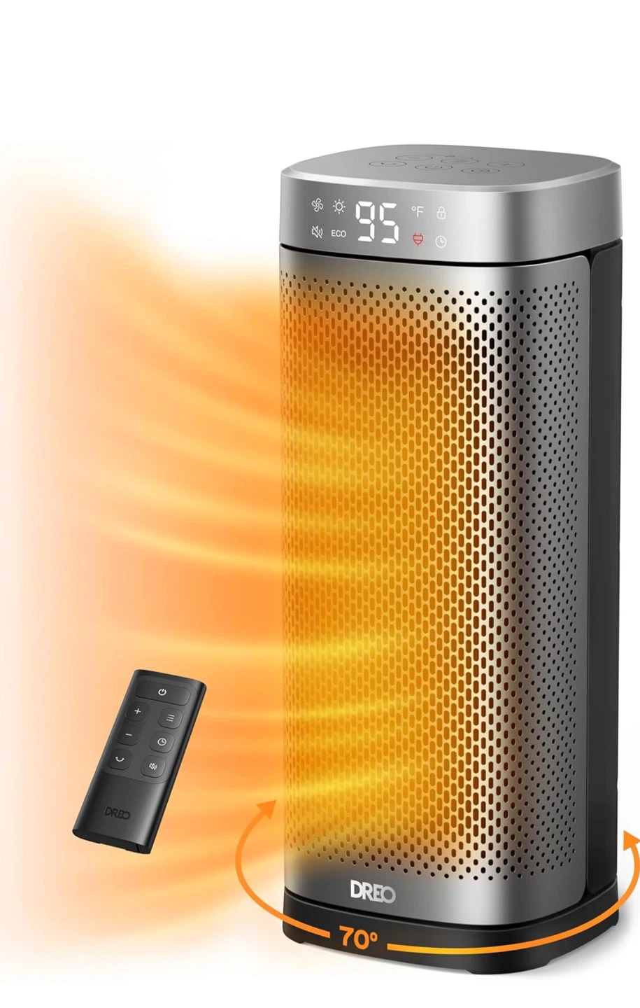 DREO Solaris Slim H3A Space Heater – 1500W