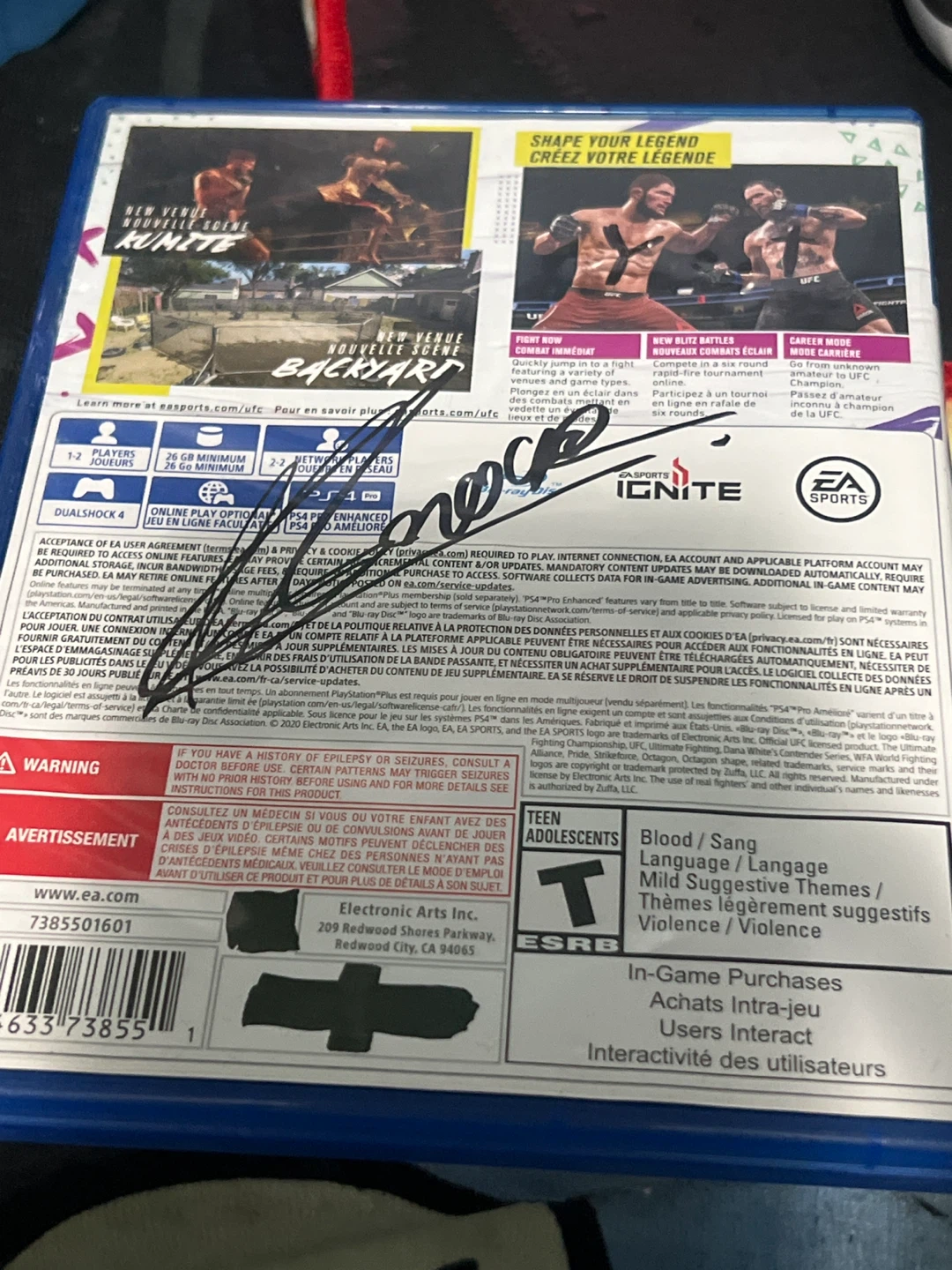 EA Sports UFC 4 PS4 Game - photo 3