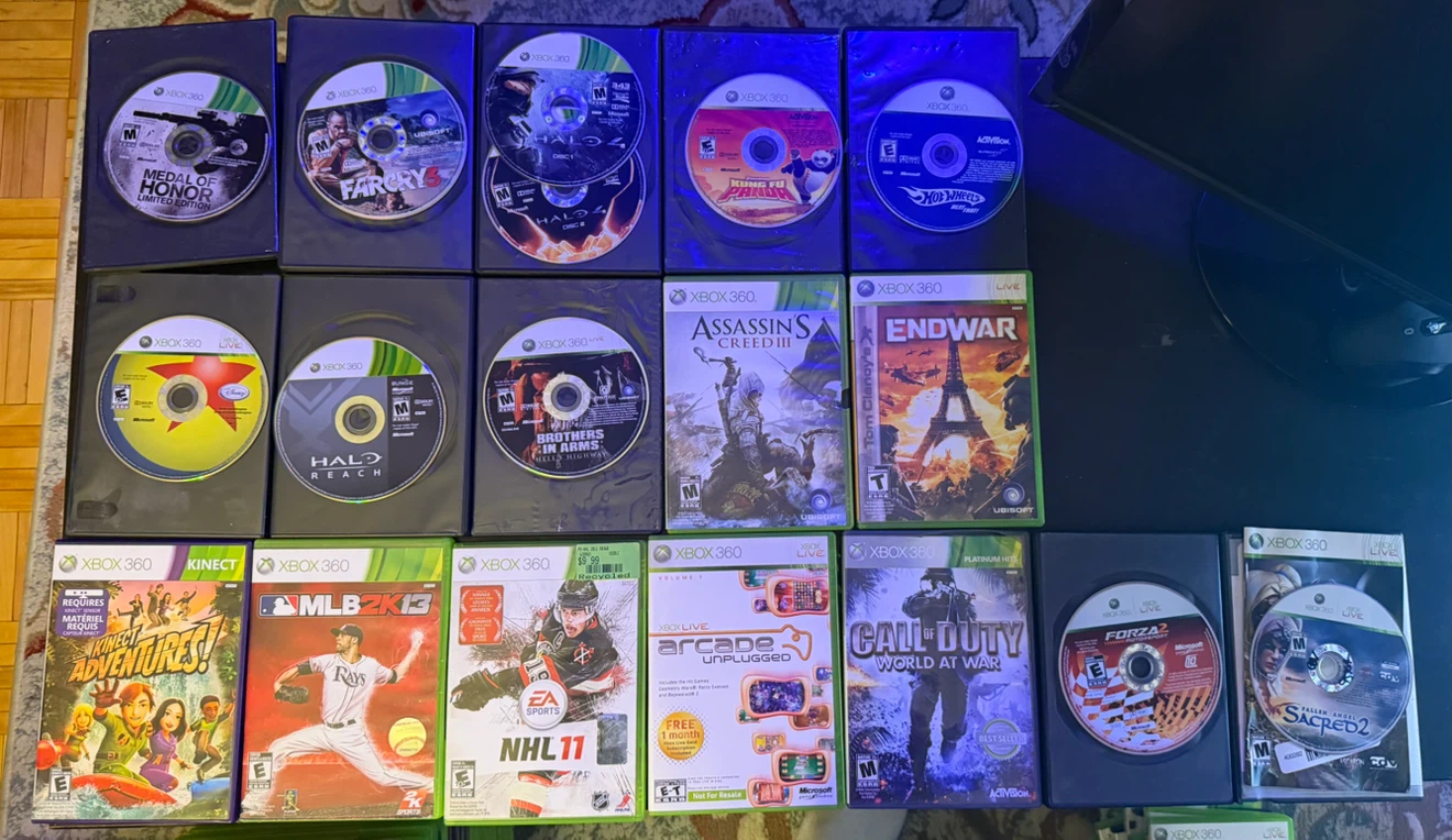 Xbox 360 game collection - photo 2