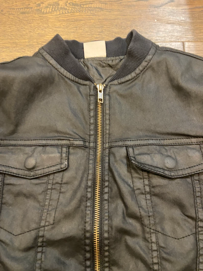 EUC Zara Boys Black Utility Bomber Jacket 9-10 yrs, 140cm - photo 5