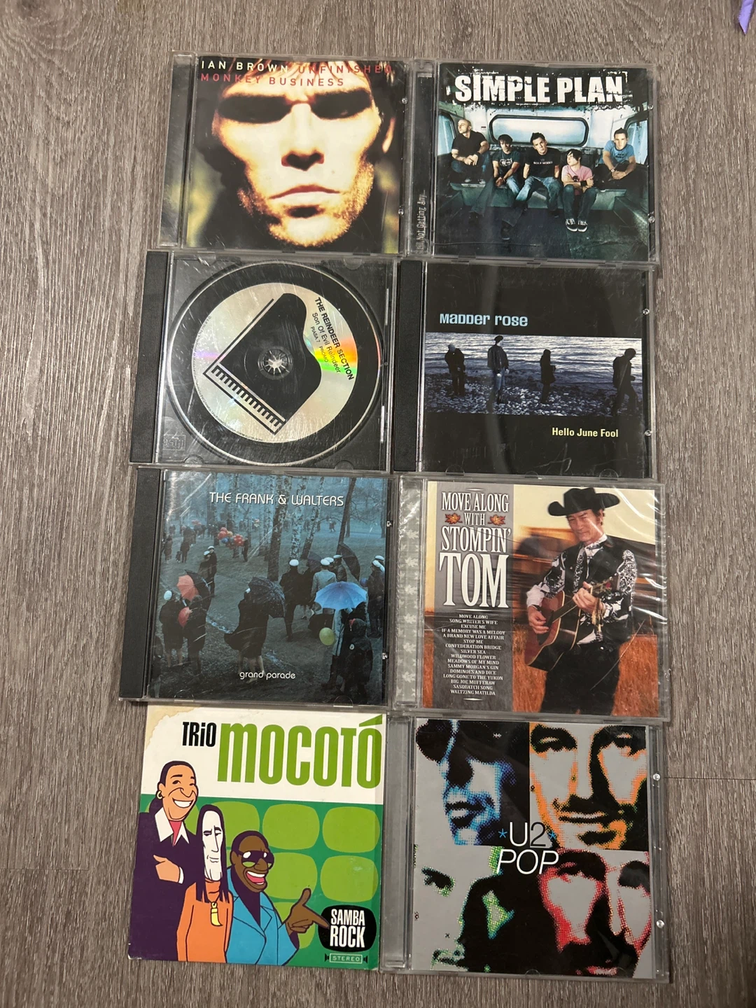 Charity sale: 8 Music CDs for $5