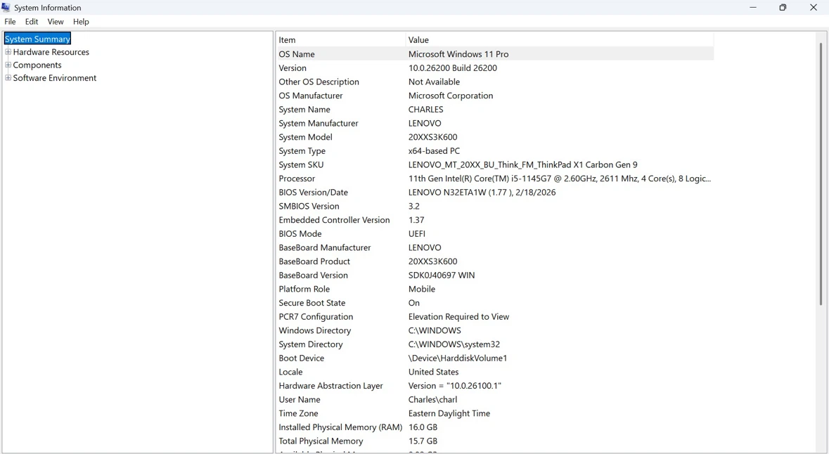 Lenovo ThinkPad X1 Carbon Gen 9 Black - photo 5