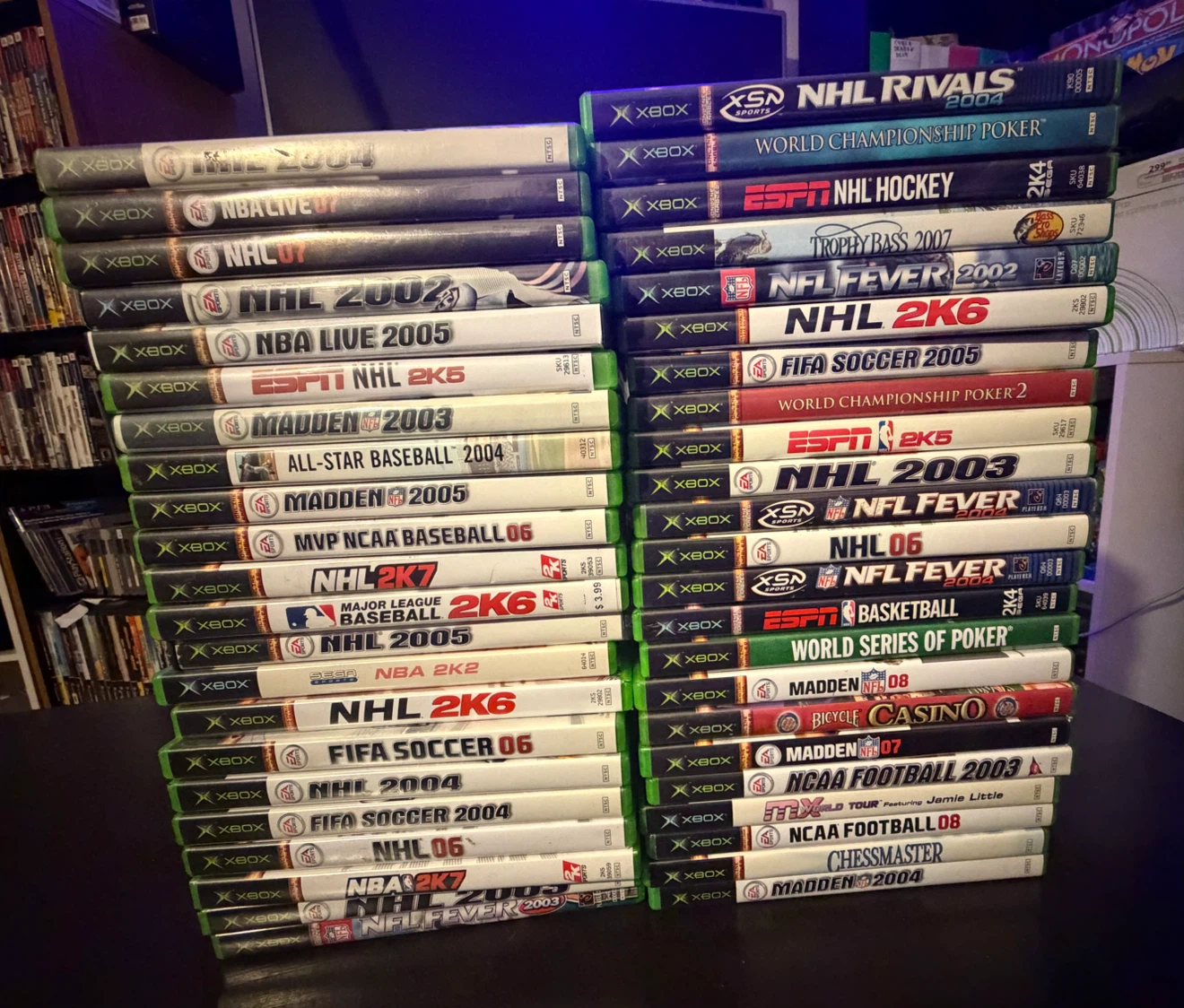 Original Xbox Sports and Casual Games