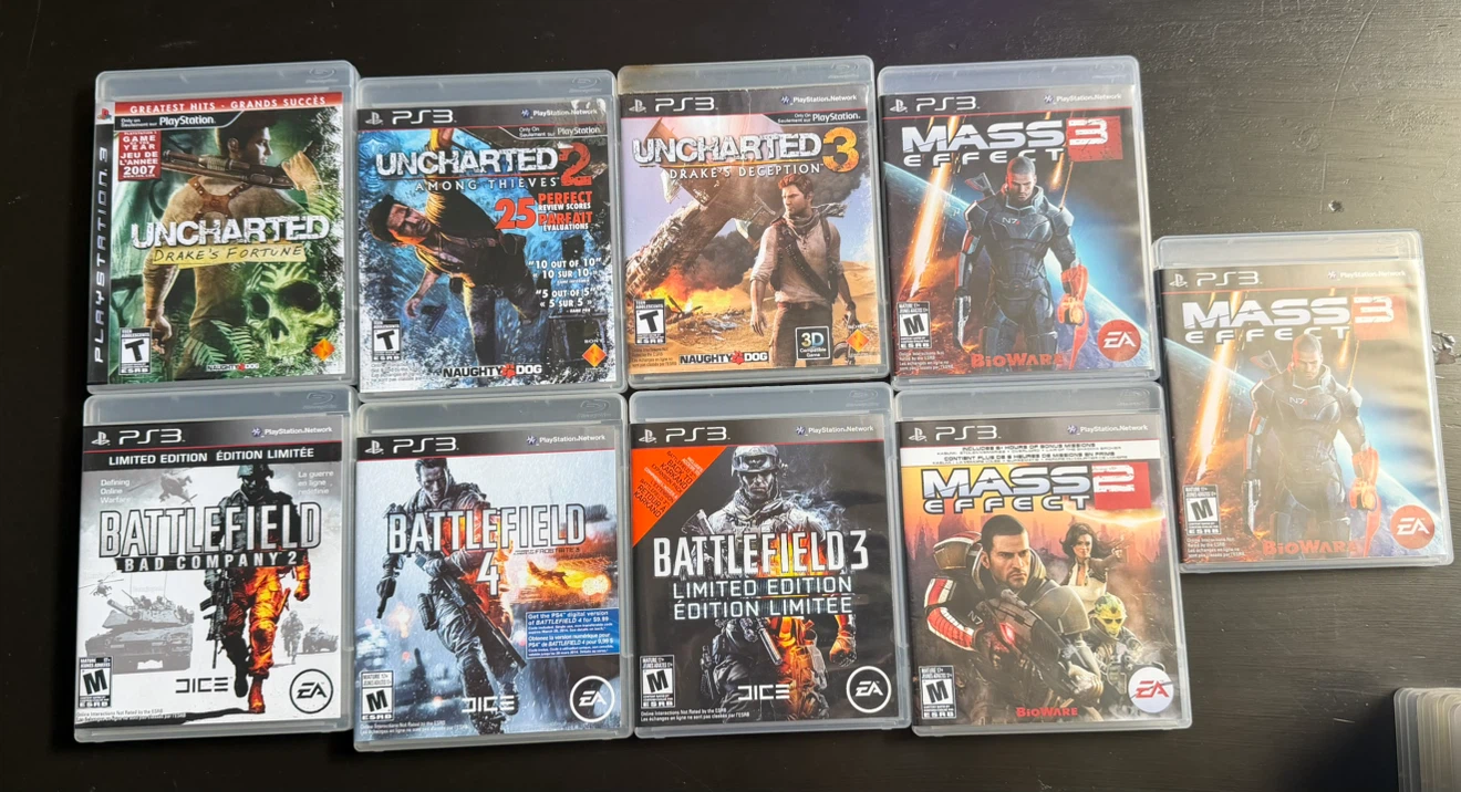Large PlayStation 3 game collection - photo 2