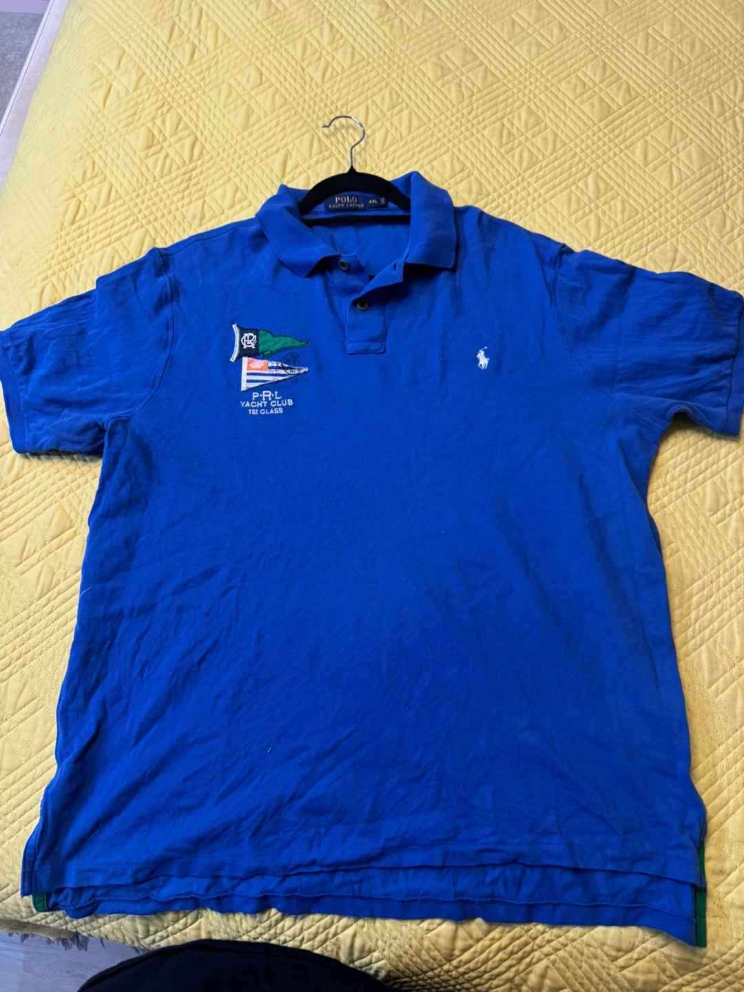 Polo Ralph Lauren Men's Polo Shirt XXL Blue Yacht Club - photo 2