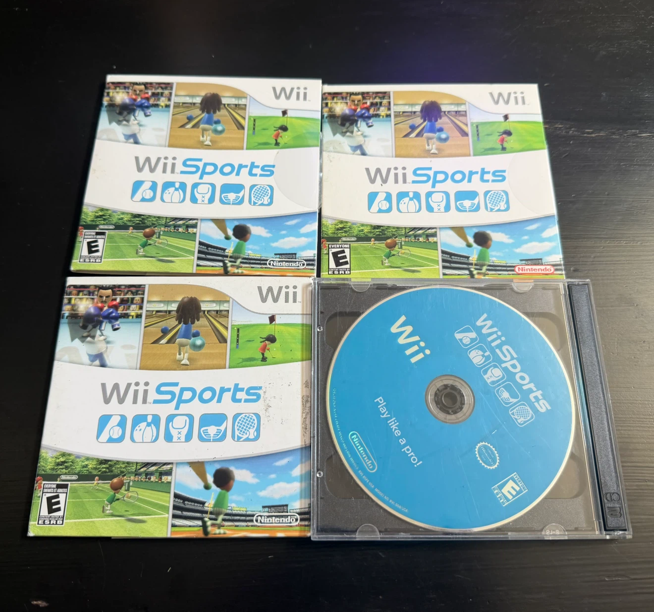 Nintendo Wii Sports game discs
