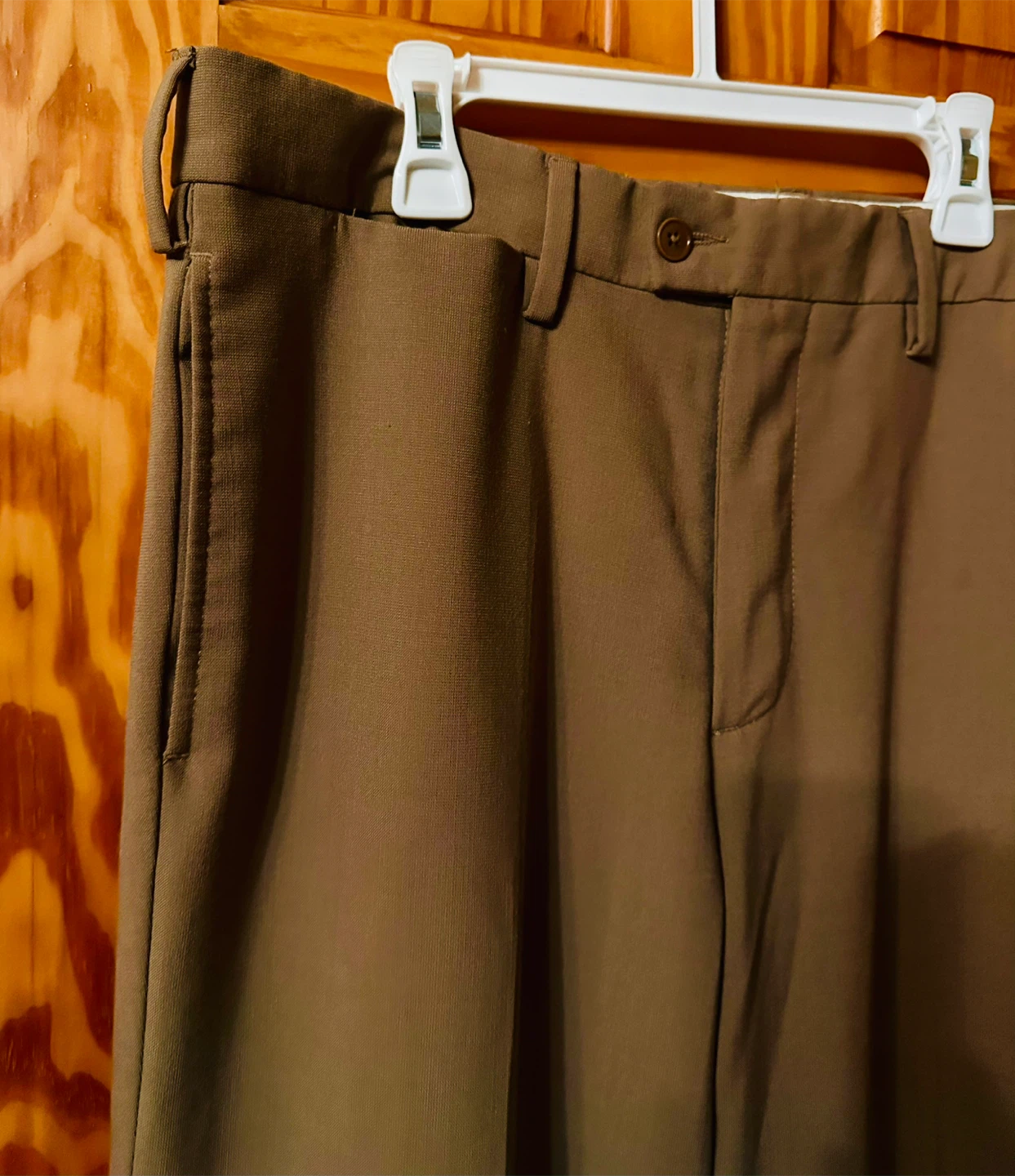 ZARA MAN Camel Brown/Warm tan Dress Pants - photo 2