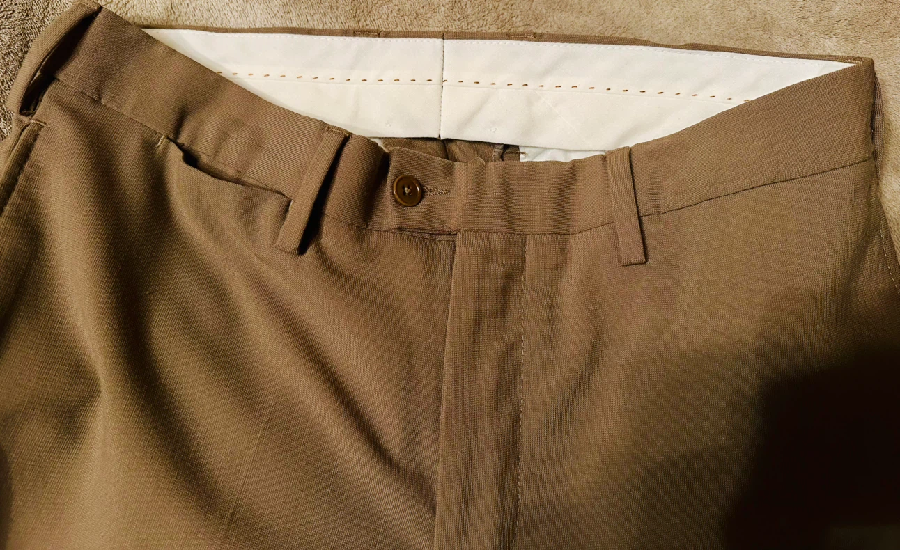 ZARA MAN Camel Brown/Warm tan Dress Pants - photo 4