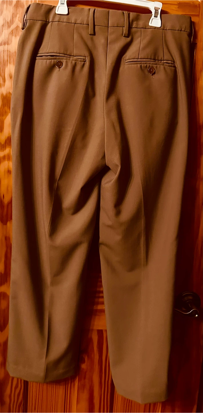 ZARA MAN Camel Brown/Warm tan Dress Pants - photo 5