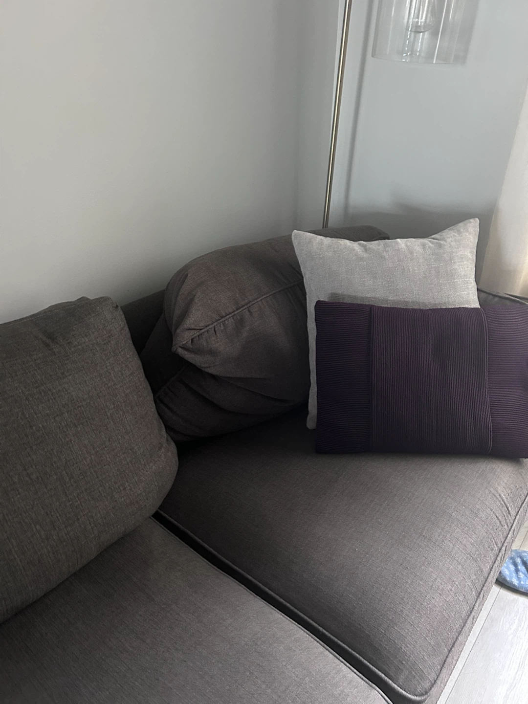 Grey sofa sectional - photo 2