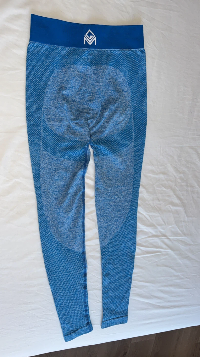 Blue Seamless Leggings -Gymshark