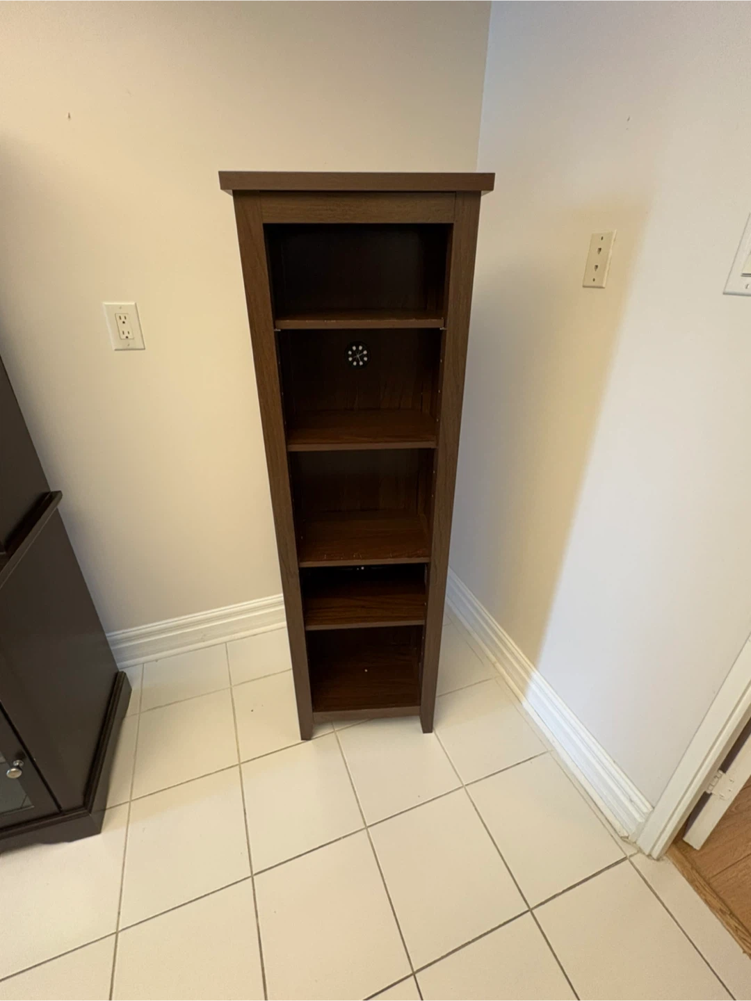 Free delivery used Dark Wood Bookshelf - photo 2