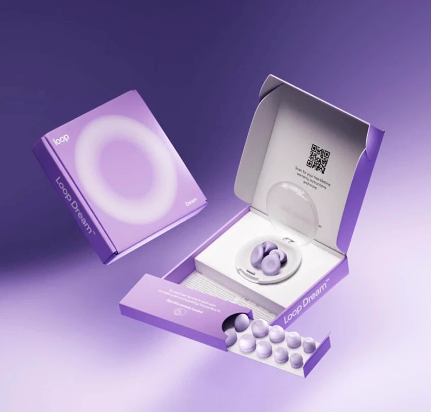 New Purple Loop Dream Ear Plugs