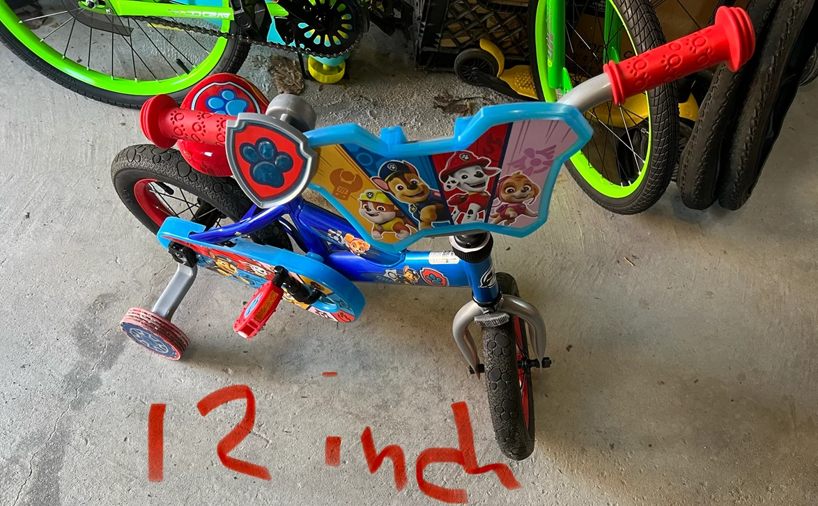 Paw Patrol Kids Bike 12 Inch