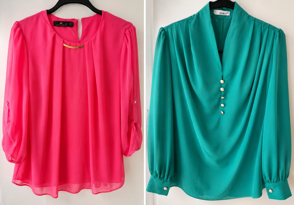 4 Women Blouses with different styles - photo 2