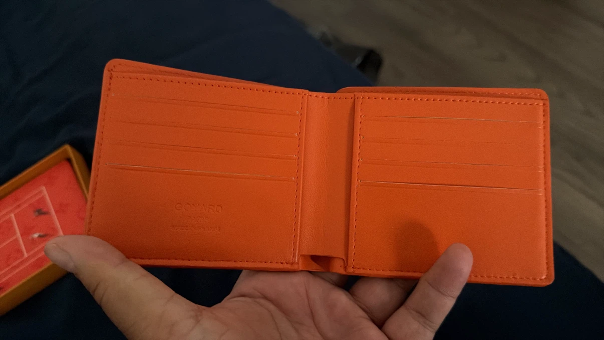 Goyard Bi-fold Wallet - Black/Brown - photo 2