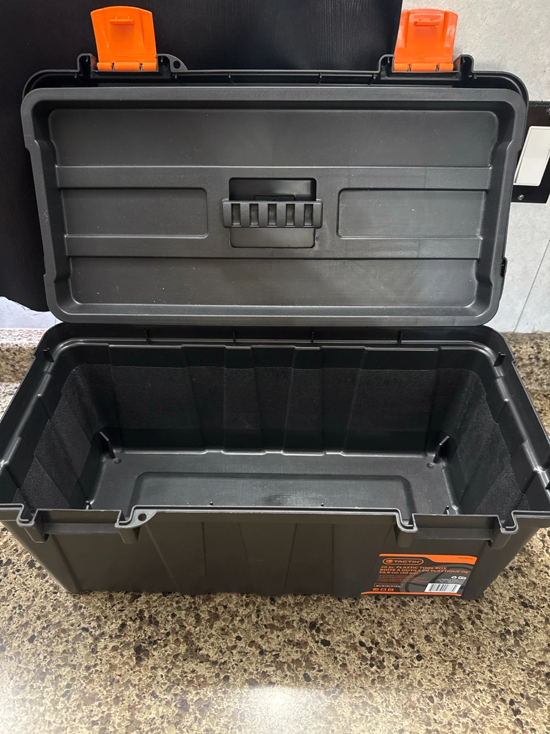 Tactix 20 inch Plastic Tool Box - photo 4