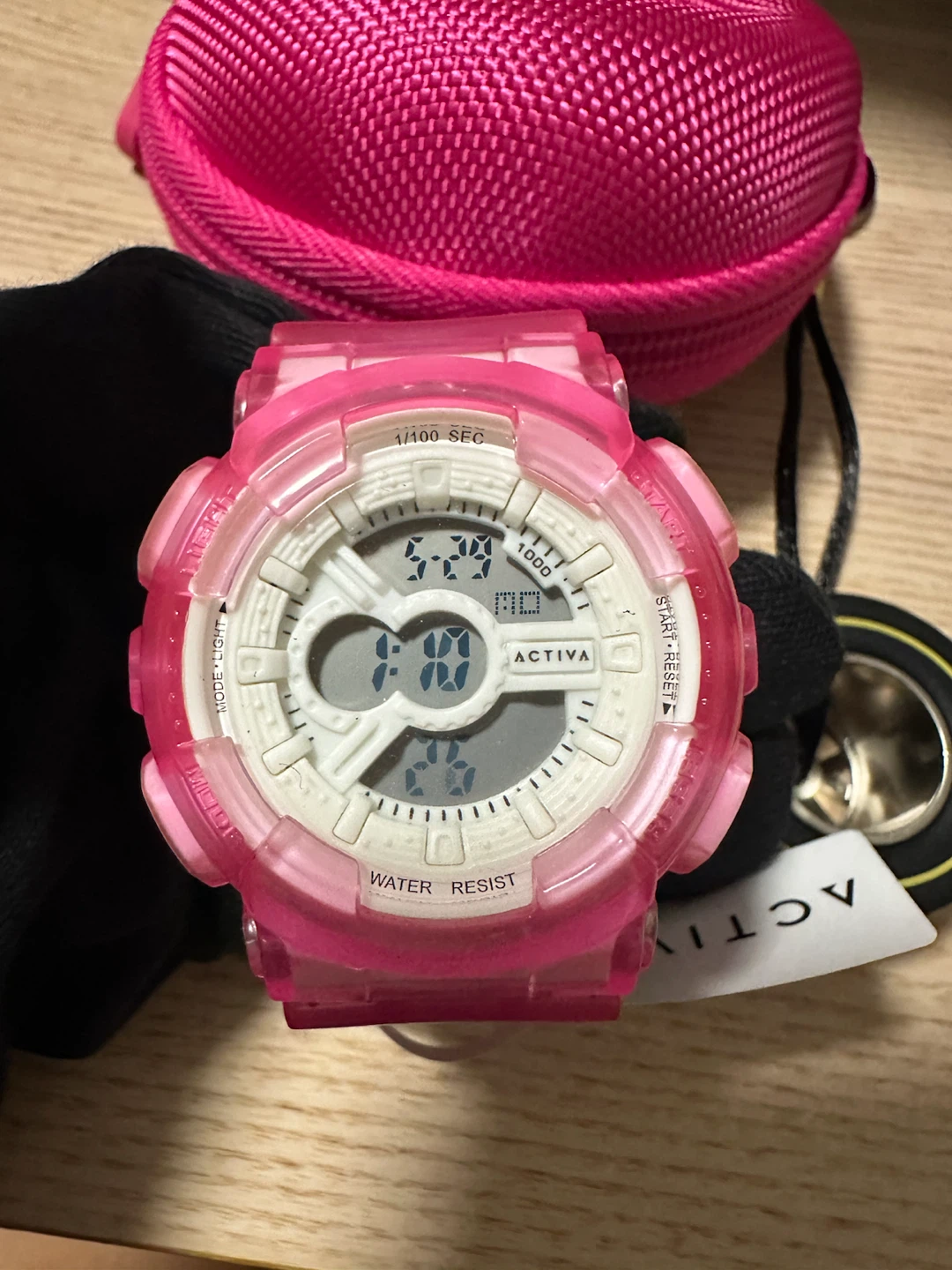 Activa X Invicta Nitro Drift 43mm Pink Digital Watch Set - photo 2