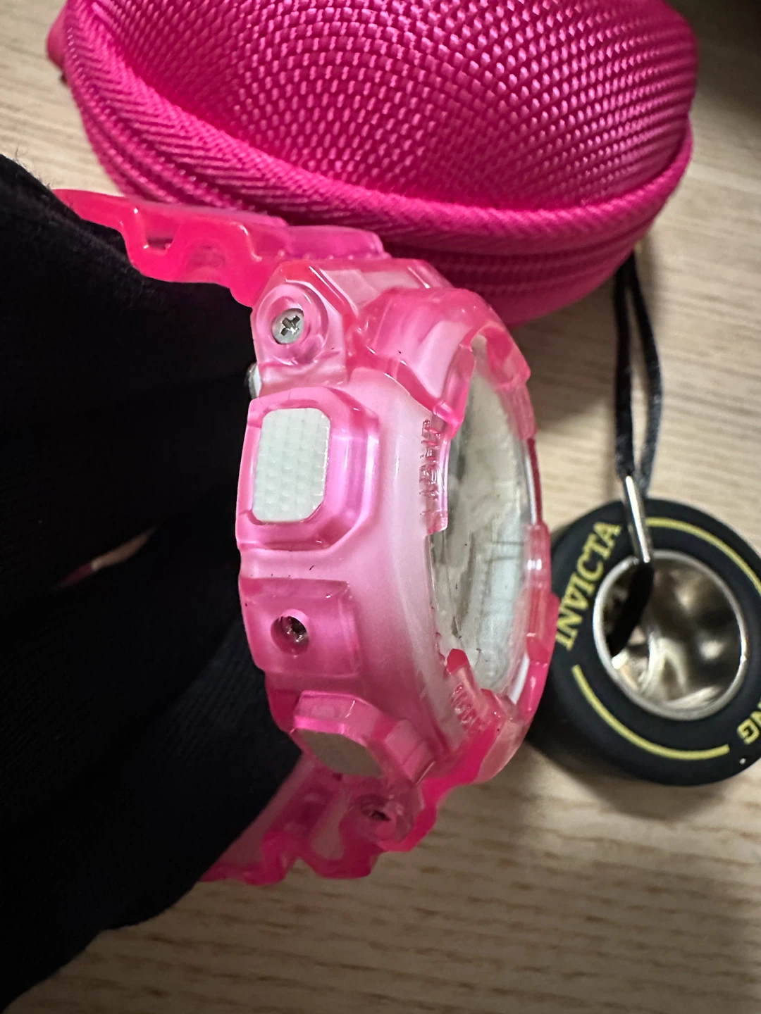 Activa X Invicta Nitro Drift 43mm Pink Digital Watch Set - photo 3