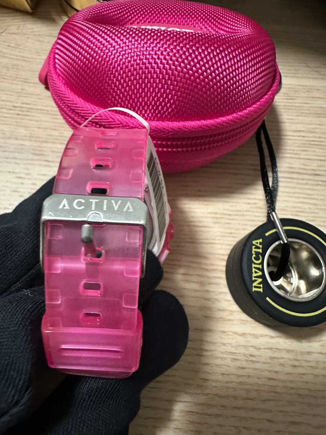 Activa X Invicta Nitro Drift 43mm Pink Digital Watch Set - photo 5
