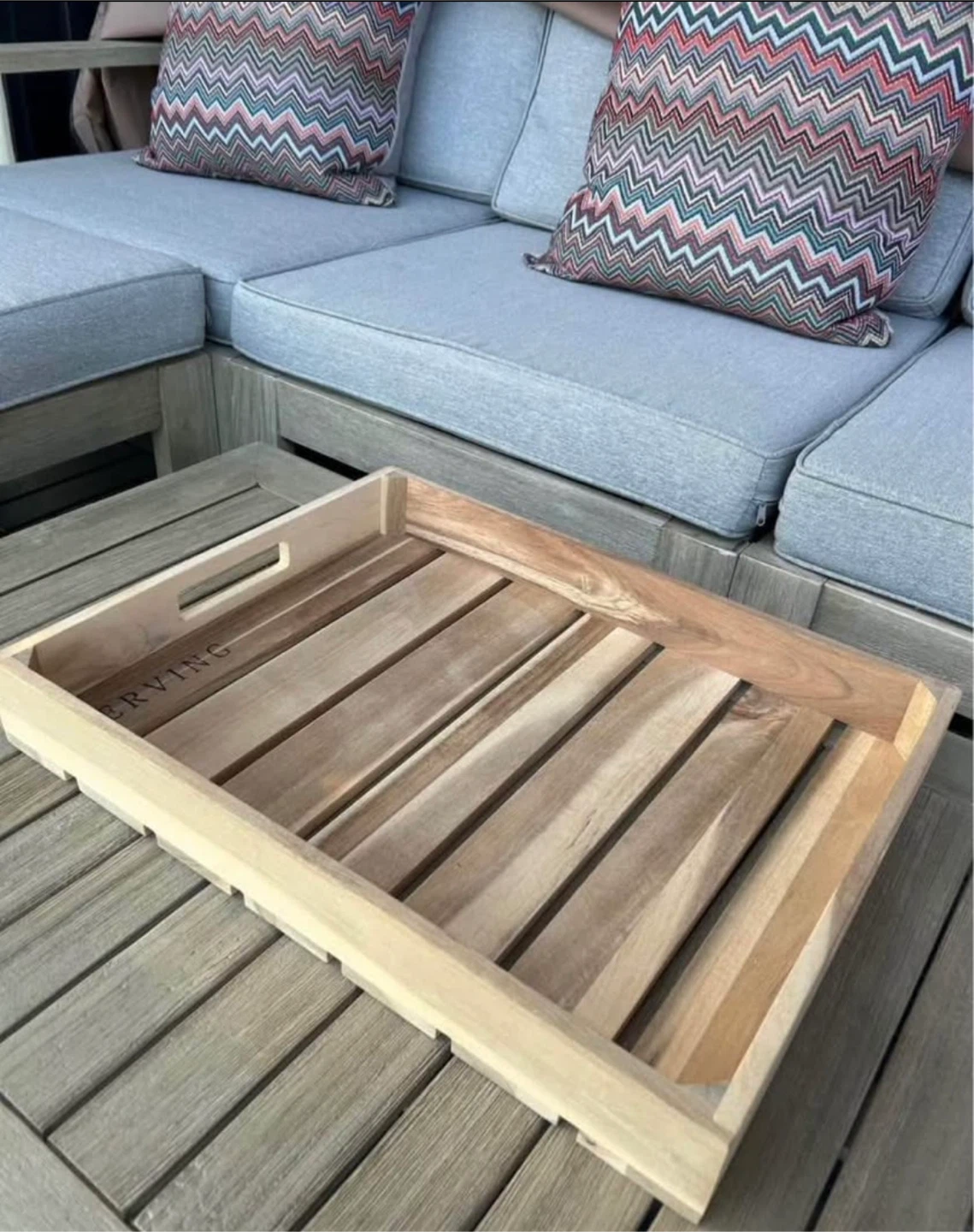 Brand new Wooden Serving Tray