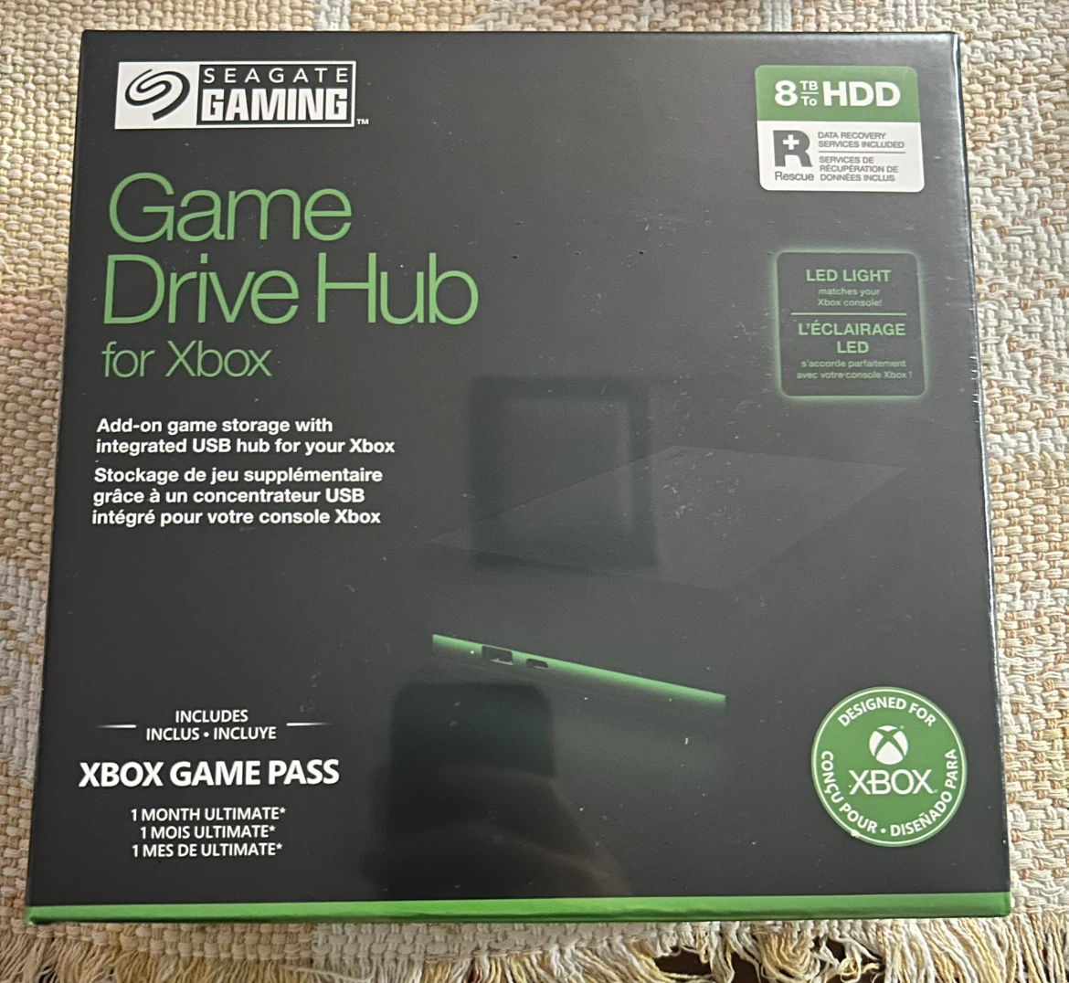 Seagate 8TB Game Drive Hub for Xbox