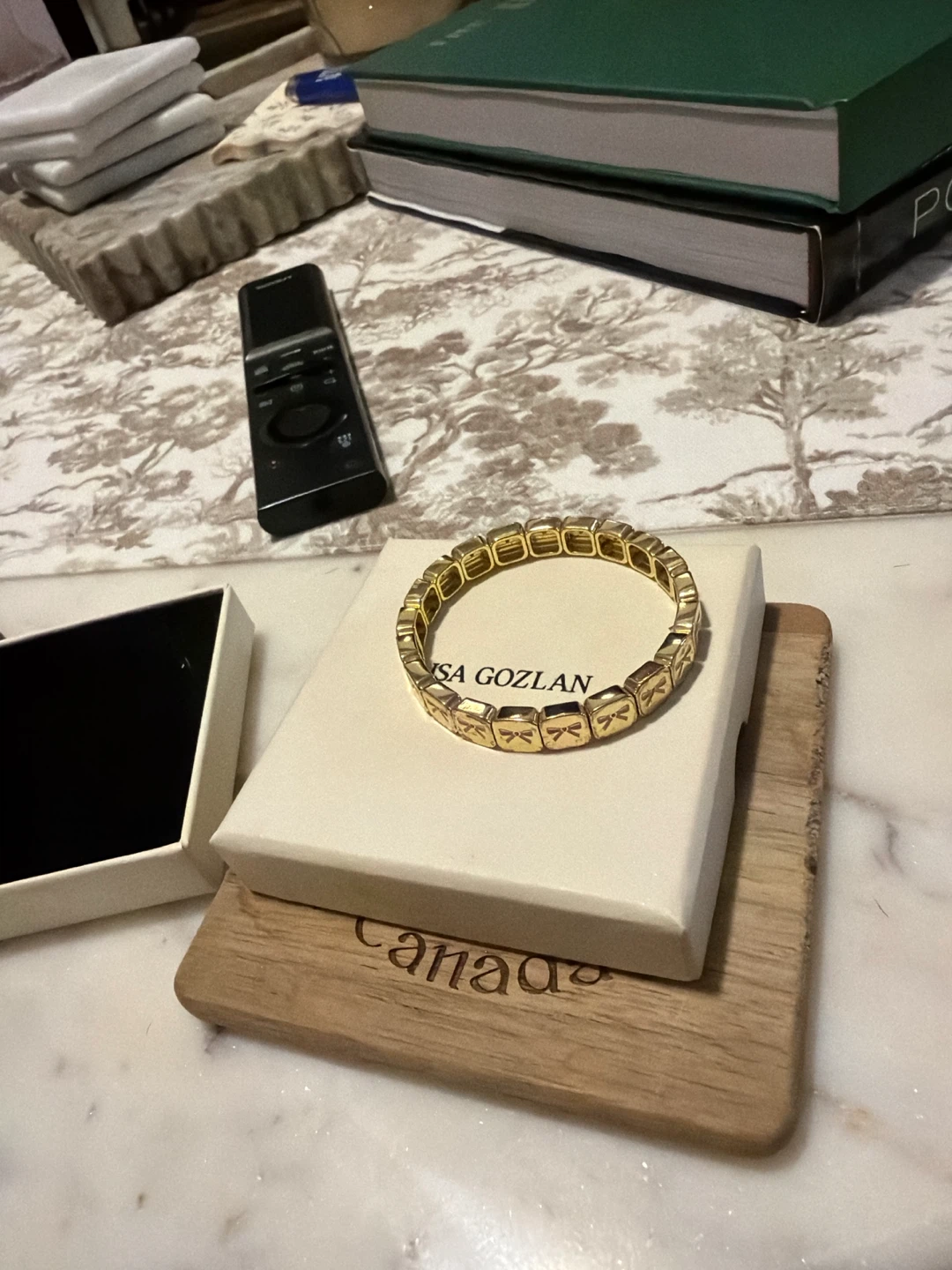 LISA GOZLAN Gold Tone Bracelet