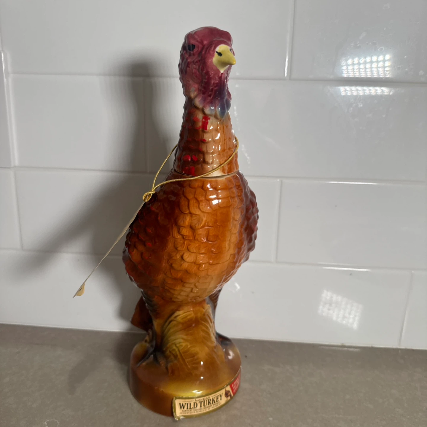 Wild Turkey 8 Years Old 101 Proof 4/5 Quart Decanter - photo 2