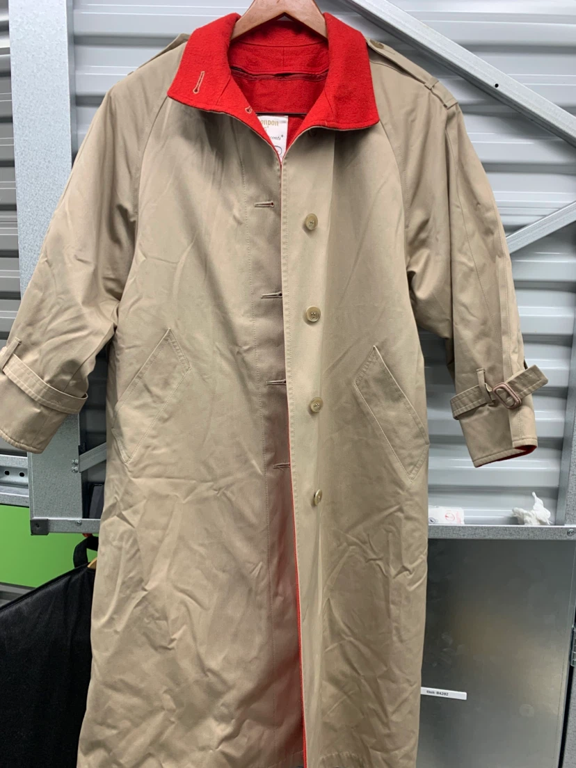 London Fog Tan Maincoat - Size 6