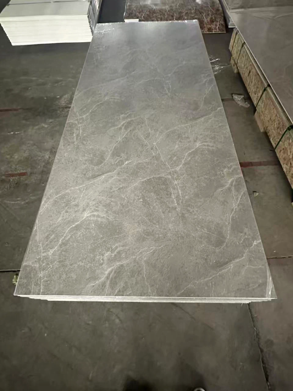 PVC Marble Wall Panels /Shower Wall Sheets 4x9 ft Waterproof - photo 3