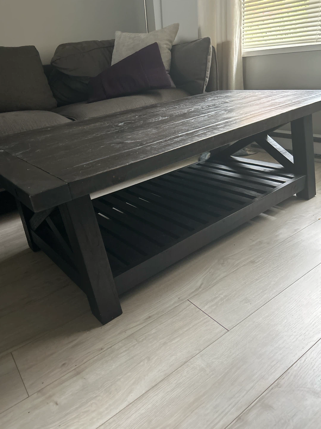 Espresso coffee table