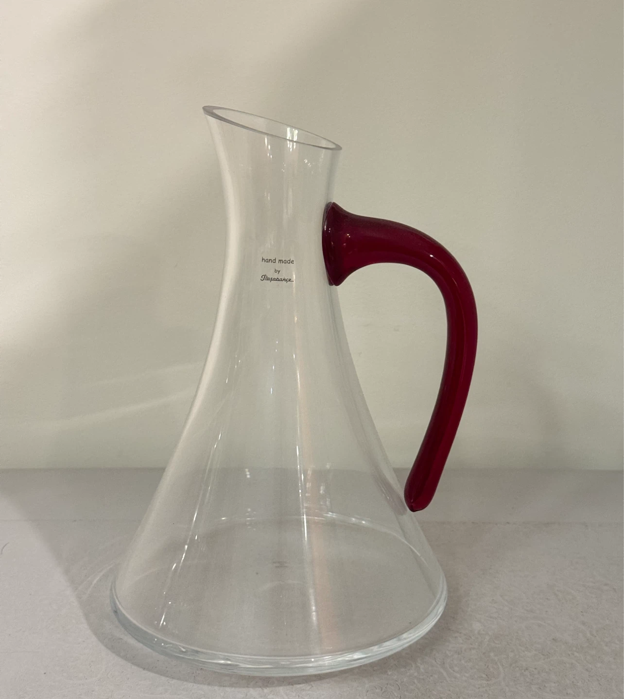 Handmade Glass Wine Decanter