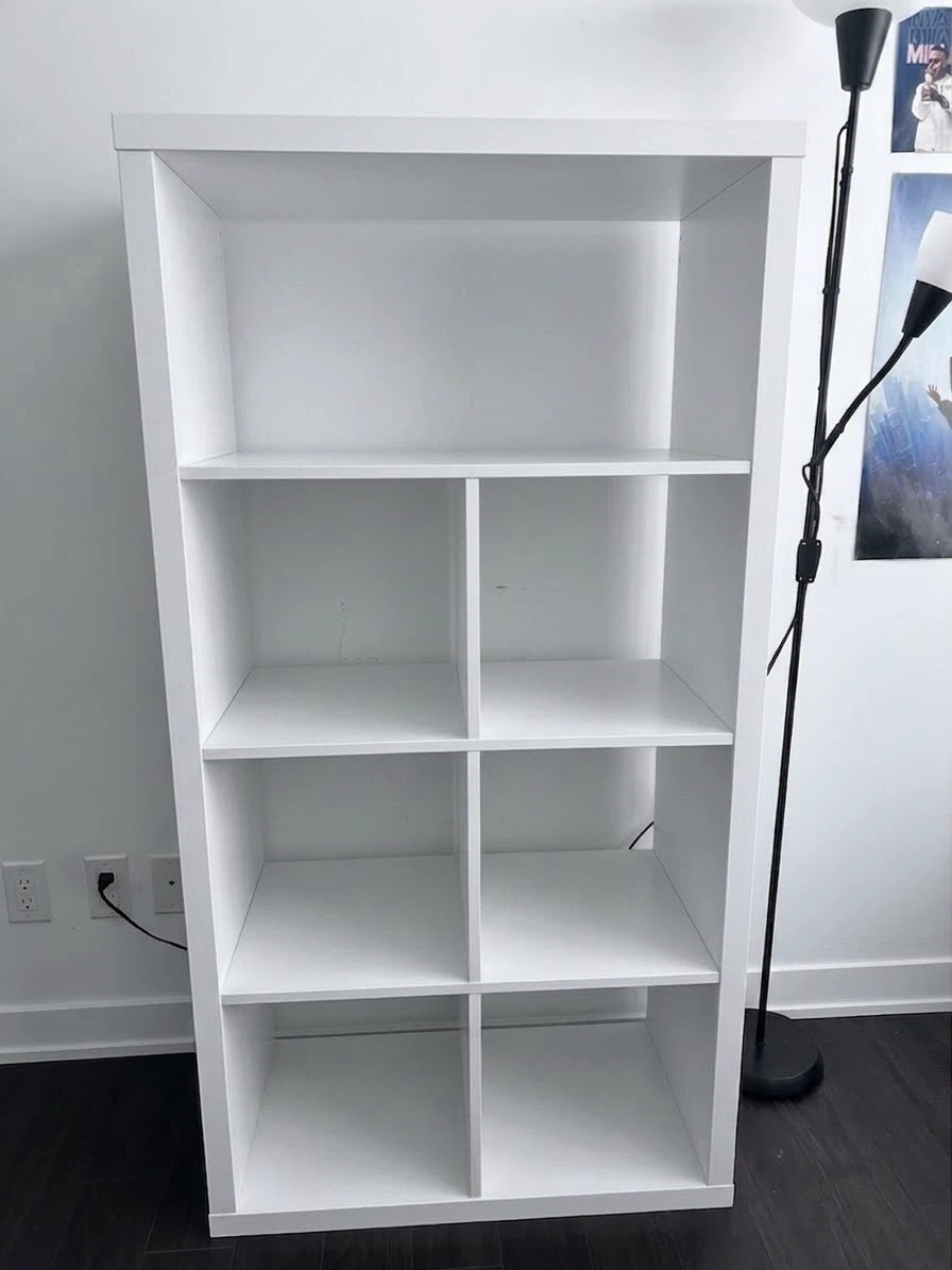 IKEA White Storage Shelf (KALLAX)