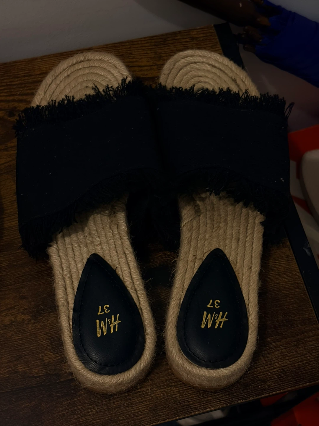 H&M Espadrille Slides - Size 37