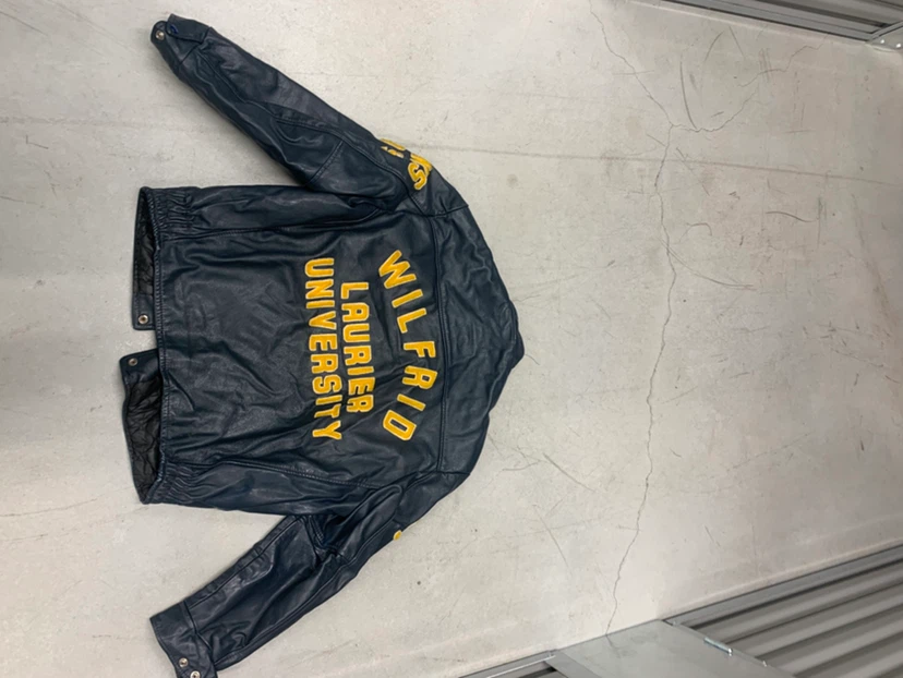 Wilfrid Laurier University Leather Jacket - photo 2