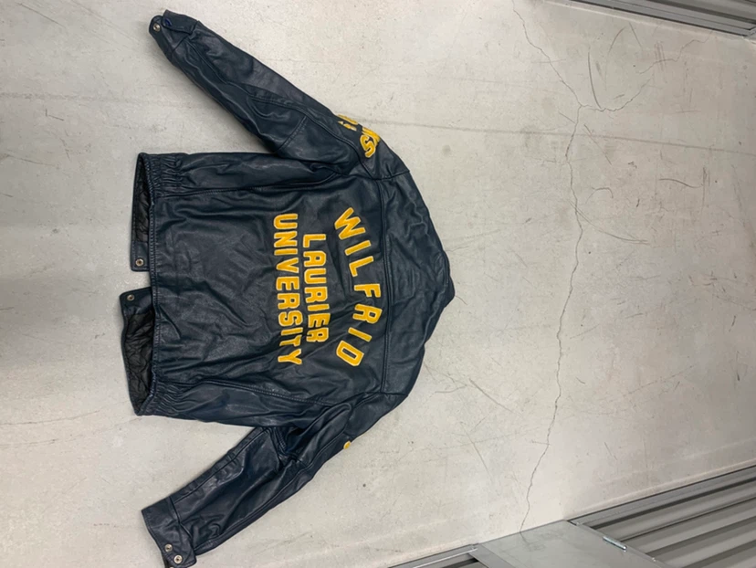 Wilfrid Laurier University Leather Jacket - photo 3