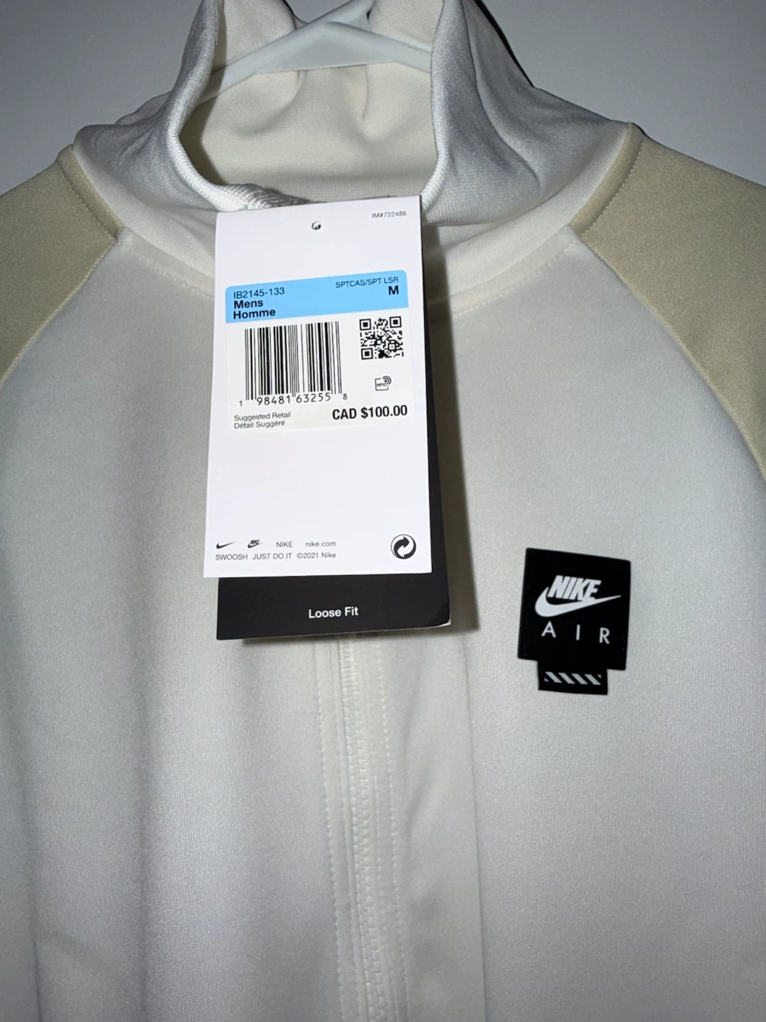Nike Air Pack Full Zip Jacket - Size M Men’s - photo 3