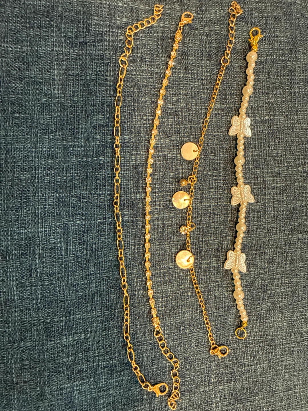 Set of 4 Gold-Tone Bracelets
