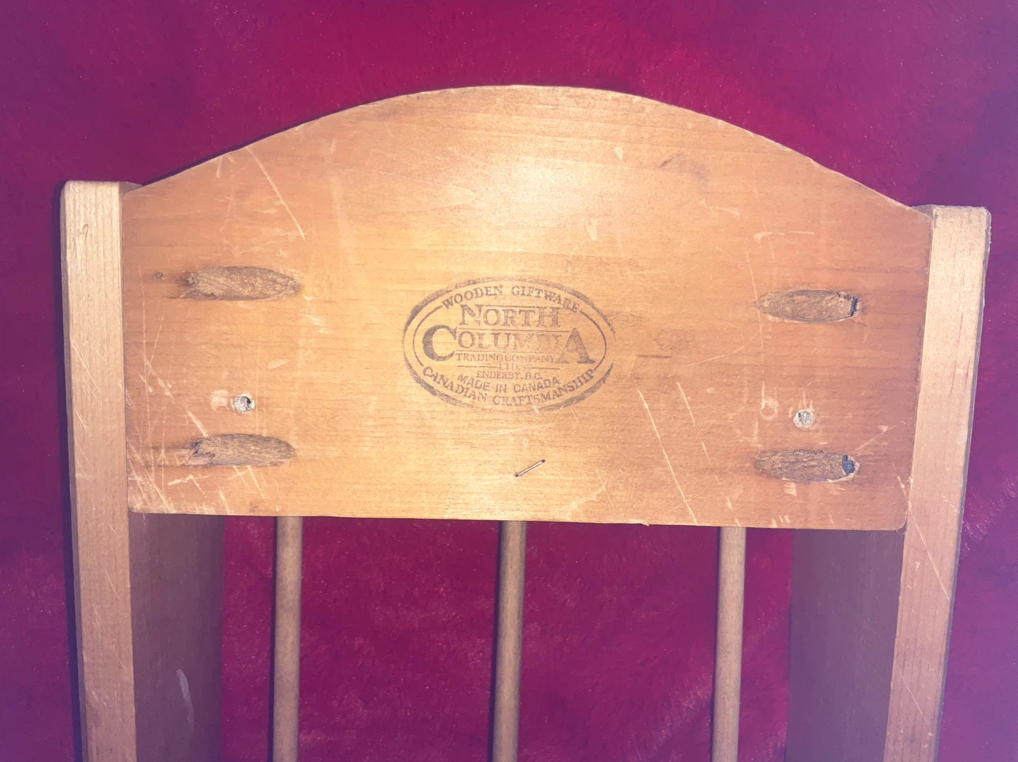 North Columbia Wooden Goose Paper Towel Holder - photo 2