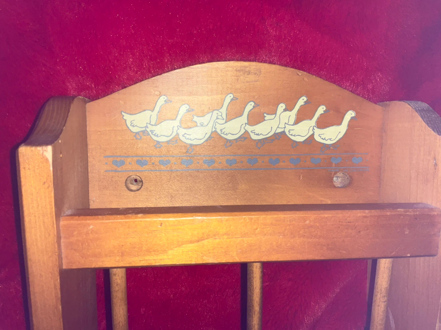 North Columbia Wooden Goose Paper Towel Holder - photo 3