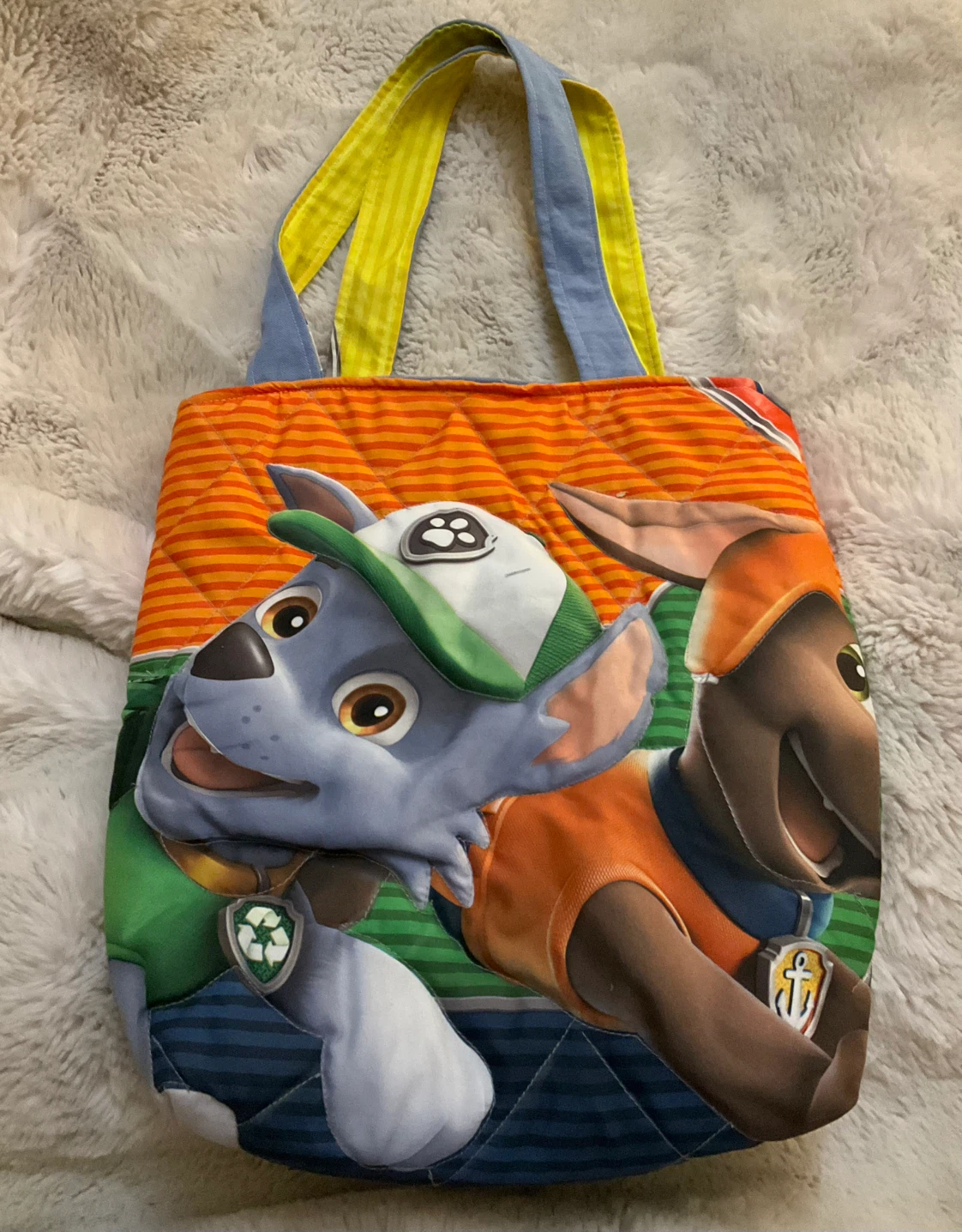 Paw Patrol quilted tote bag